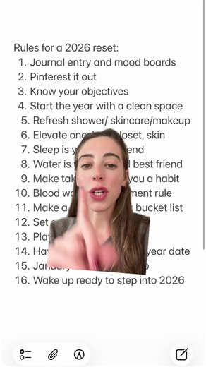 Rules for a Successful 2026 Reset