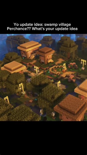 Minecraft swamp village update idea