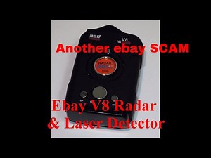 v8 ebay cheap radar detector