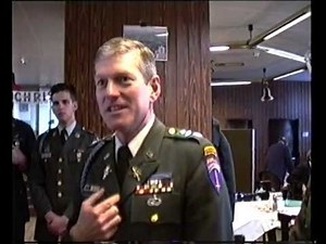 Visit to U.S. Berlin Brigade (Mc Nair Barracks). December 1990.