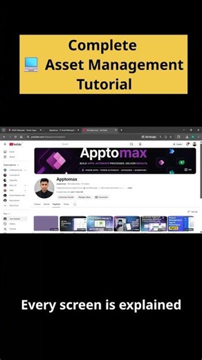 Learn Power Apps | Asset Management App Tutorial