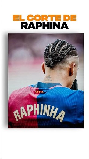 Raphinha's haircut 🔥high fade with braids