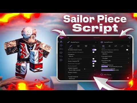 Sailor Piece Script [NO KEY] - Sea 2, Auto EGGS, Auto Farm, Infinity Tower, Kill Aura & MORE!