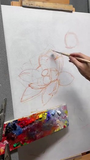 Create Stunning Lotus Flower Painting Step by Step