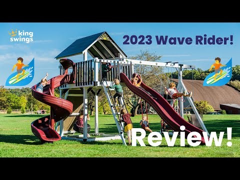 🏄‍♀️🏄‍♀️ Huge Swing Set Great for Lots of Younger Children | The All New 2023 Wave Rider Swing Set!