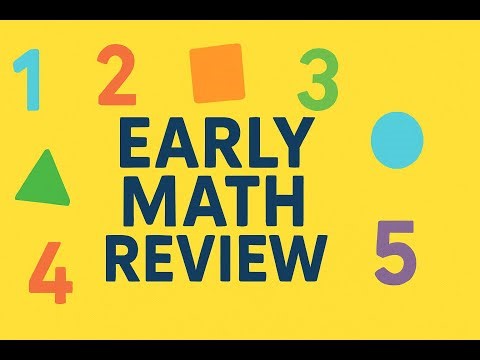 Early Math Review 🚀 | Khan Academy Basics for Kids