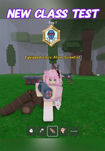 👽 I’m testing the new Alien Scientist class in 99 Nights in the Forest! This class costs 600 Gems, so I wanted to see how powerful its new weapon really is and how many hits it takes to defeat enemies. ⚠️ Keep in mind that your results may be different. The shotgun fires multiple pellets, so the damage depends on how many pellets hit the target. The farther you are or the less accurate your aim is, the lower the damage can be. That’s the biggest downside of this weapon. 💬 Have you unlocked the
