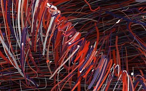 Experiment | 粒子练习 | interactive with Particle in TouchDesigner