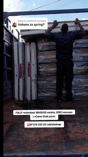 Replying to @uba1991 All mattress types and sizes available #mattress #mattressrecommendation #mattressreview #durablemattress #springmattress