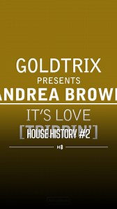 Goldtrix ft. Andrea Brown – “It’s Love (Trippin’)” (2002) is a soulful, vocal-driven house anthem that brought underground vibes into the UK charts. Andrea Brown’s velvety voice floats over a hypnotic groove, creating a perfect balance of deep emotion and dancefloor energy. With its sultry atmosphere and slick production, this track became a defining moment in early 2000s house—and it still hits today. video via Journeyman on YouTube | House Music US