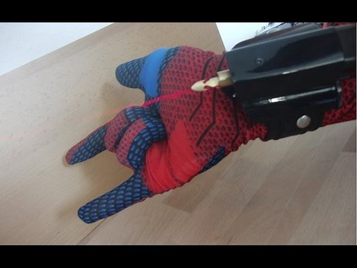 Spider-Man fan builds web shooter
