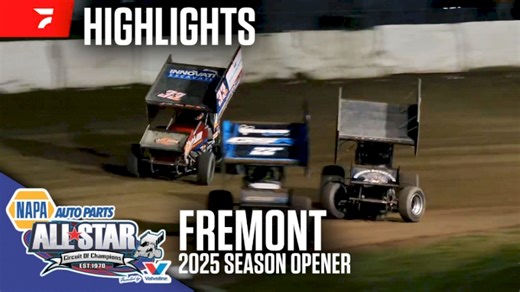 Highlights | 2025 All Star Sprints at Fremont Speedway