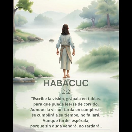 HABACUC 2:2 ‐ "Visualiza y se hara realidad te dice Jehova"