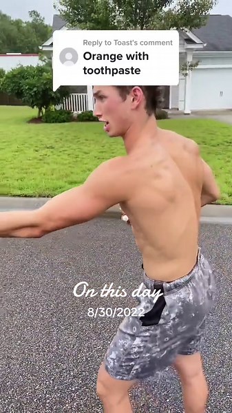 Catching an Orange with Toothpaste: TikTok Challenge Throwback