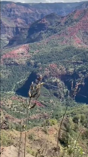 Waimea Canyon, Kauai Hawaii. Grand Canyon of the Pacific.