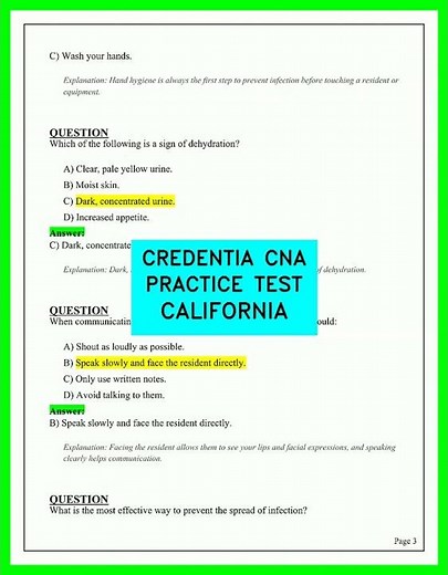 Credentia CNA Practice Test California 2026: Comprehensive Guide & Exam Questions