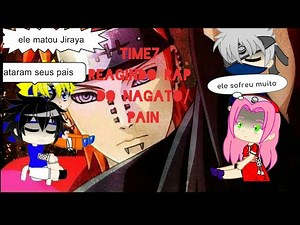 time 7 reagindo rap do nagato/pain|shinra tensei|( gacha)
