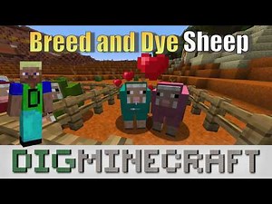 How to breed and dye sheep in Minecraft