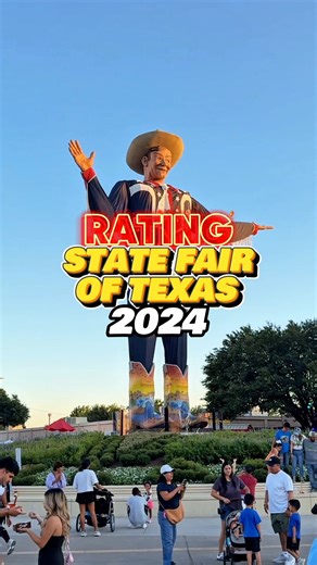 16K views · 98 reactions | 鸞 YEEEHAW!  Rating the BEST BITES at the 2024 State Fair of Texas! 肋 .  State Fair of Texas | Parry Ave &, Exposition Ave, Dallas, TX 75210 . ️ SEPTEMBER 27 – OCTOBER 20, 2024  ONLY 16 MORE DAYS! .  What items are you grabbing at this year’s state fair? Let me know in the comments! . #statefair #statefairoftexas #eldereats #dallas #texas #fairfood #foodrating #foodcritic #bigtex | Elder Eats | Facebook