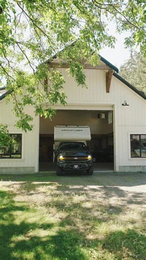 The truck camper life: boat in tow, home’s wherever you park it. At just 1,560 lbs dry, the 65RB fits half-ton trucks and keeps things light, capable, and ready for long hauls off-grid, wherever the road decides to fade. #truckcamper #offgridcamping #4x4camper #overlanding | Adventurer Campers