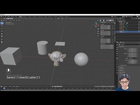 Blender 2.8 - Tutorial para principiantes 01 - Interfaz básica