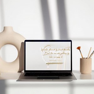 Proverbs 13:11 Bible Verse Wallpaper | Luxury Desktop, Laptop (digital Download) - Etsy
