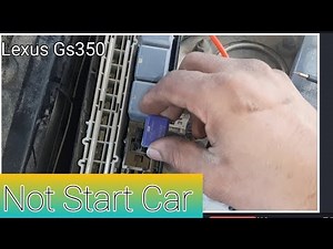 How To Lexus Gs350 | No DTC No Start Car | Starting Problem Solve | Relay No Work | Self No Working