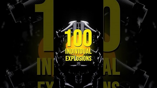 Bugatti's V16 Engine Fires 1,000 Times Per Second!