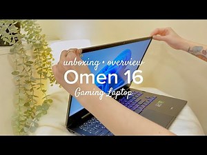 HP Omen 16 Gaming Laptop | unboxing • overview 💻 | 2023