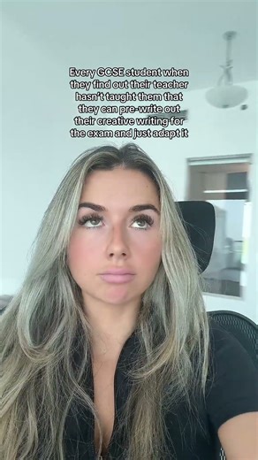 GCSE English tip 👉 pre-write your creative writing and adapt it in the exam ✍️#GCSEEnglish