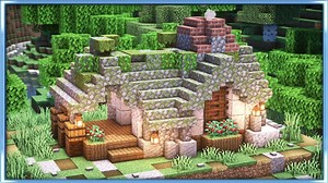 Minecraft | Forest House Building Idea | How to Build a Forest House Tutorial Minecraft Blog