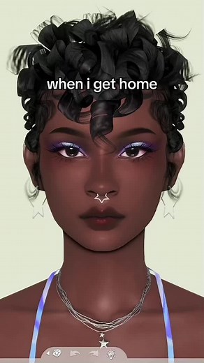 She's so pretty #thesims4 #createasim #thesims4cc #agawinsims