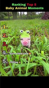 Ranking Top 5 Cutest Baby Animal Moments Ever 🥺🐾