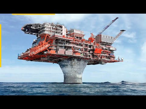 Inside the largest drilling rig in the middle of the ocean