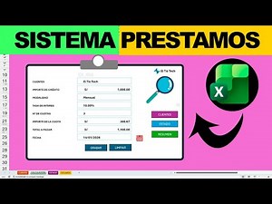 Loan System in Excel (Control of Installments, Payments and Debtors)