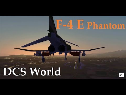 DCS F-4 Phantom My Flyable Mod - Startup, Takeoff and Landing
