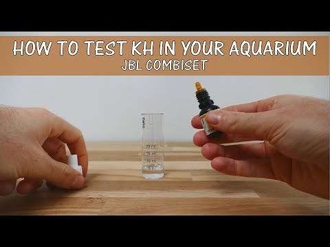 [HOW TO] Test KH in your Aquarium - JBL COMBISET