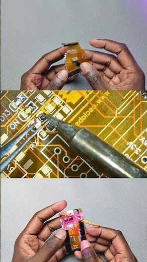 DIY flexible ARDUINO | FLEXIBLE PCB #arduino #pcb #electronics