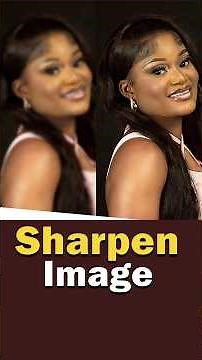 fast way to sharpen image in Adobe photoshop cc.