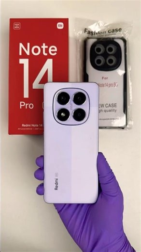 Redmi Note 14 Pro 5G Back Cover Mobile Case - #highlights - ASMR - #shorts