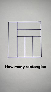 173K views · 173 reactions | How many rectangles can you find #reels #mathtest | Maths Animation | Facebook