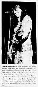 Concert History of Newark State College Union, NJ  | Concert Archives