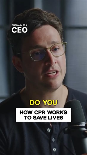 165K views · 3K reactions | This is how CPR actually works... 變 #Podcast #doctor #health #CPR | Steven Bartlett | Facebook
