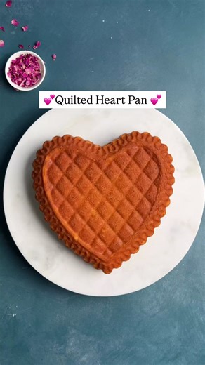 Effortless Vintage Heart Cake Baking with Nordic Ware