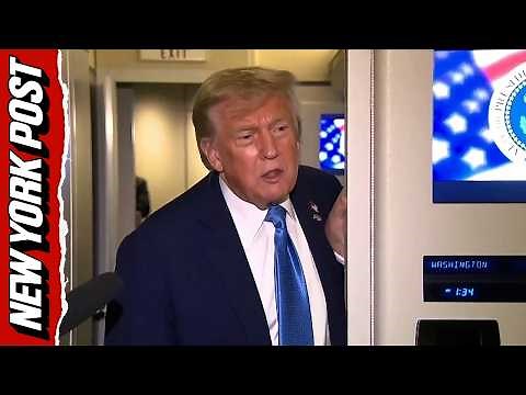 Trump spars with CNN’s Kaitlan Collins on why he left G7 summit early