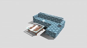 Couch  - minecraft - Download Free 3D model by !RadHer (@radher)