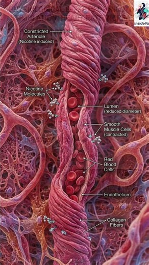 Here is what happens to your body when you smoke! #biology #curiosities #facts