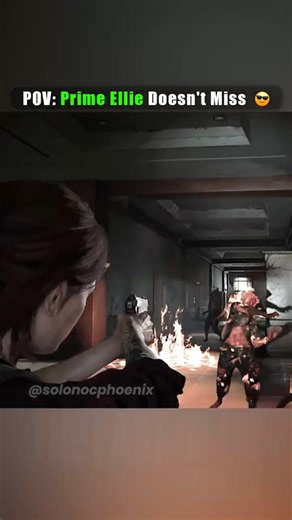 POV: Prime Ellie Doesn't Miss P2🔥Courthouse💀 The Last of Us 2 Gameplay #tlou2 #thelastofus