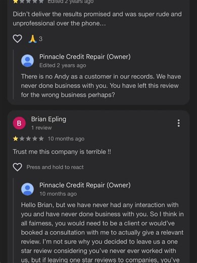 Pinnacle Credit Repair Scam pt 3 #pinnaclecreditrepair #crediteducation #creditrepair
