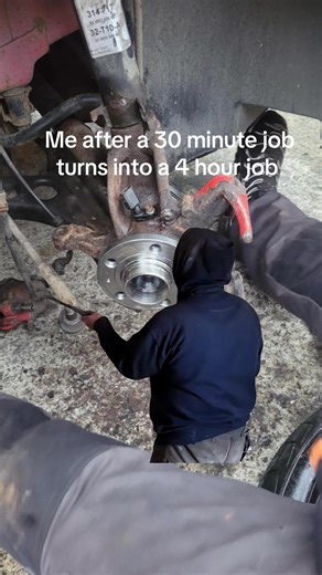 Me After a 30-Minute Job Turns Into a 4-Hour Job